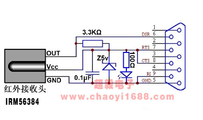 電腦遙控接收器電路