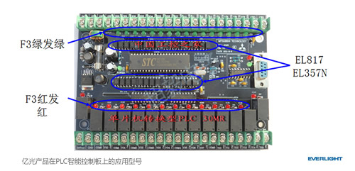 億光在智能控制板上的應用