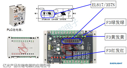 億光在繼電器上的應用